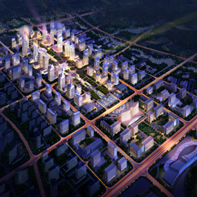 武汉科技新城现代服务中心区概念规划暨核心区城市设计